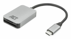 ACT USB-C kaartlezer voor SD en micro SD, SD 4.0 UHS-II