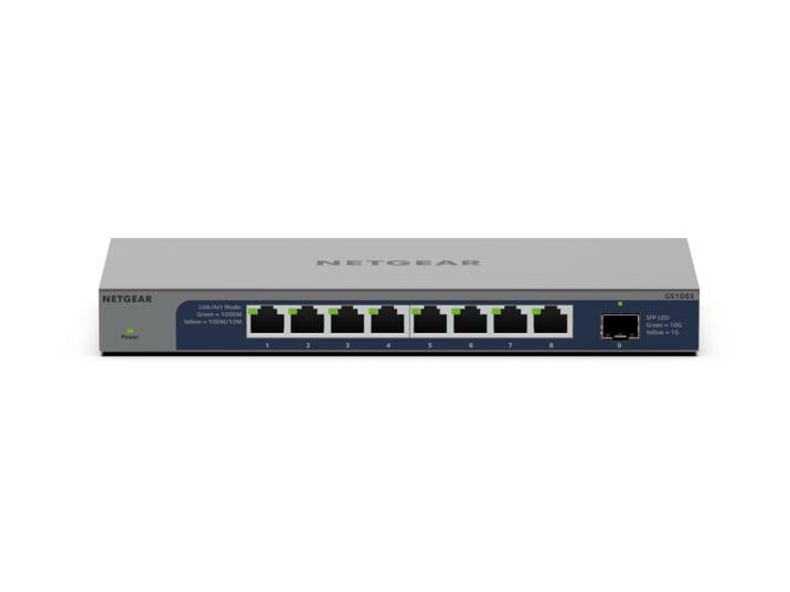 NETGEAR GS108X Unmanaged L2 Gigabit Ethernet (10/100/1000) Grijs - Afbeelding 3