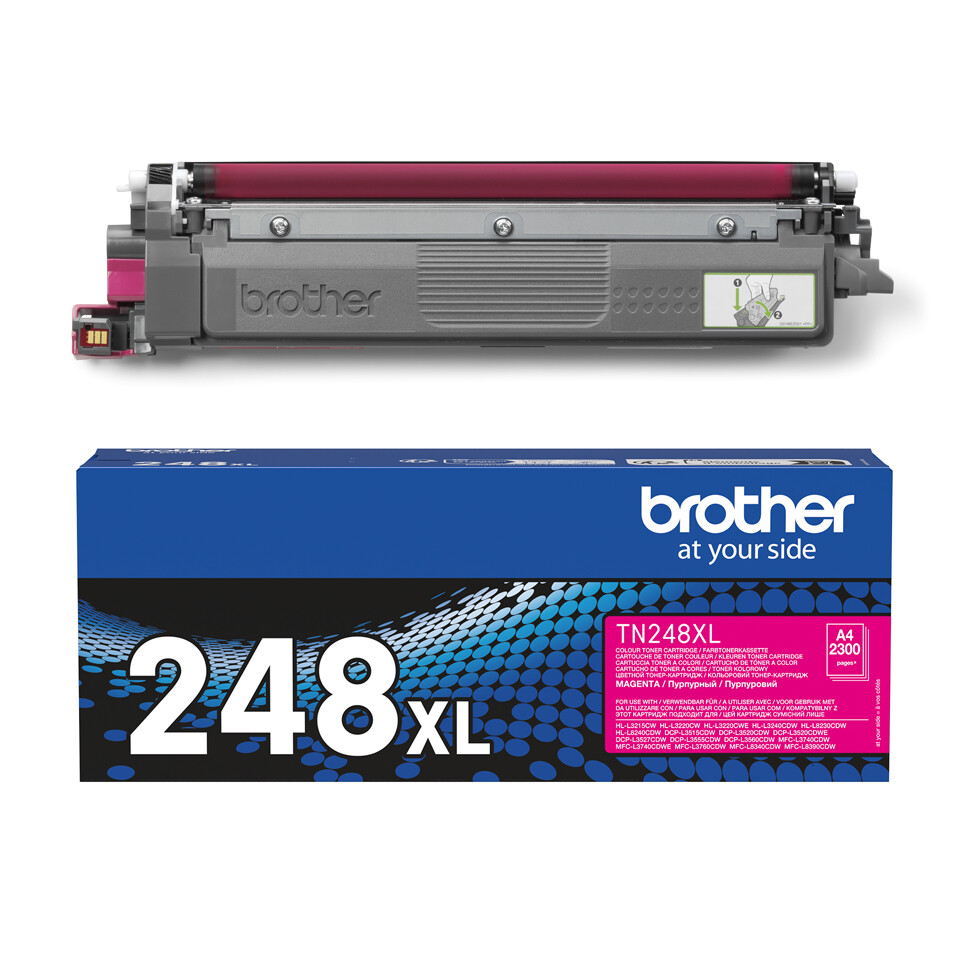 Brother TN-248XLM tonercartridge 1 stuk(s) Origineel Magenta - Afbeelding 4