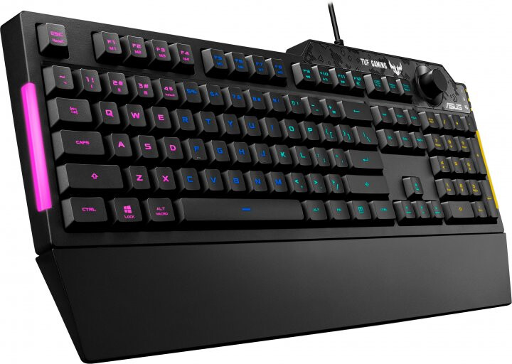 ASUS TUF Gaming K1 toetsenbord Gamen USB QWERTY Engels Zwart - Afbeelding 4