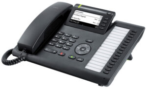 Unify OpenScape CP400 IP telefoon Zwart