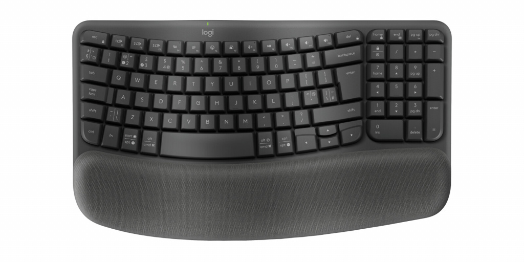 Logitech 920-012333 toetsenbord Kantoor RF-draadloos + Bluetooth QWERTY Brits Engels Grafiet - Afbeelding 4