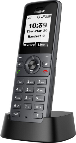Yealink W71H telefoon DECT-telefoon Nummerherkenning Zwart