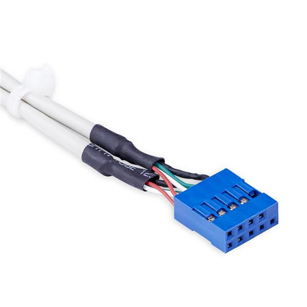 StarTech.com 4-poorts USB A vrouwelijke sleufplaatadapter - Afbeelding 3