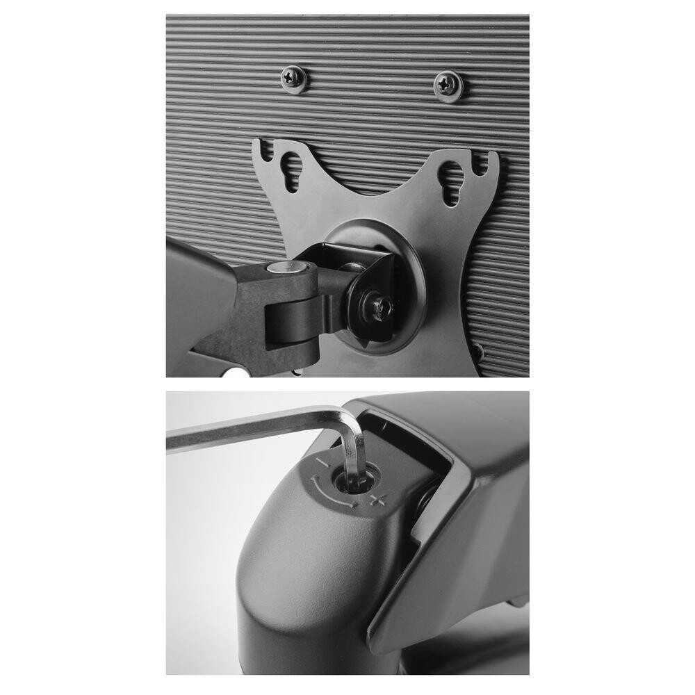 ACT Monitorarm 32" office met gasveer, 1 scherm - Afbeelding 5