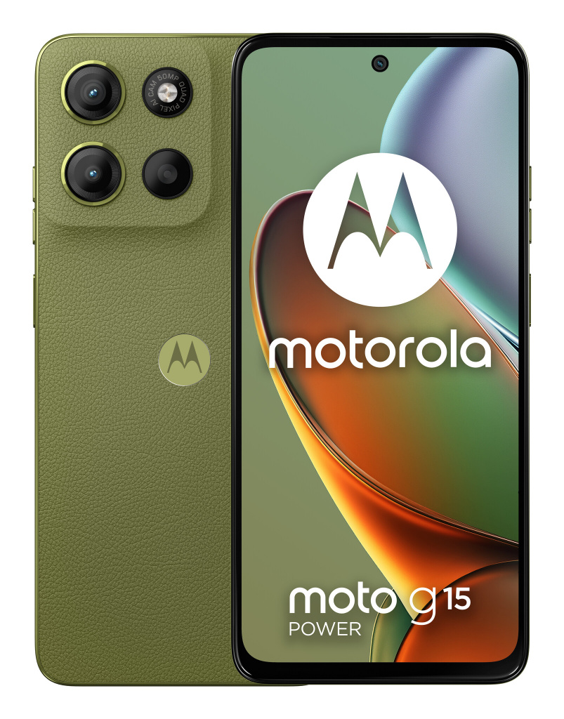 Motorola moto g15 power 17,1 cm (6.72") Dual SIM Android 15 4G USB Type-C 8 GB 256 GB 6000 mAh Groen - Afbeelding 2