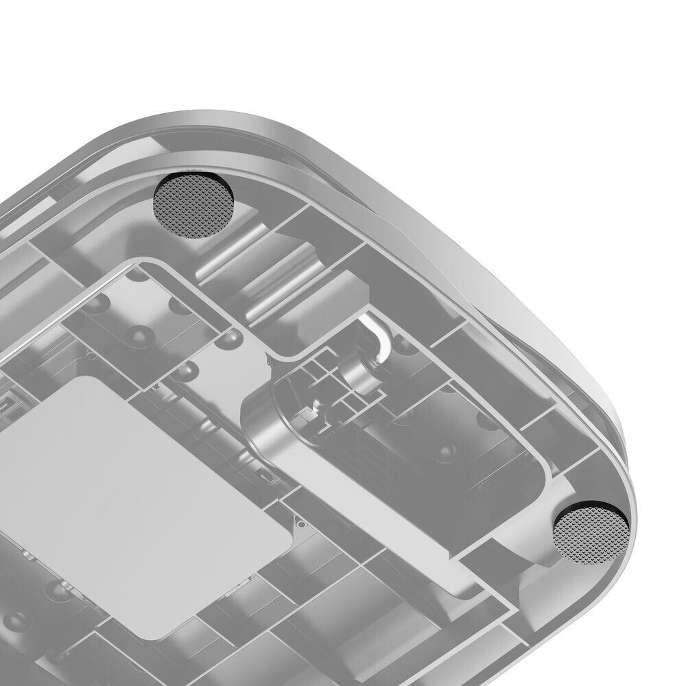ACT Ergonomische voetensteun, in hoogte verstelbaar, met massagerollers - Afbeelding 2