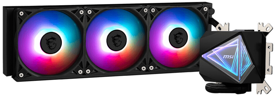 MSI MAG Coreliquid I360 Computer behuizing Alles-in-één vloeistofkoeler 12 cm Zwart 1 stuk(s) - Afbeelding 3