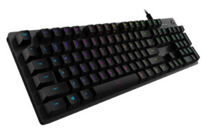 Logitech G G512 toetsenbord Gamen USB QWERTZ Zwitsers Koolstof