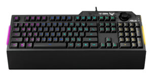 ASUS TUF Gaming K1 toetsenbord Gamen USB QWERTY Engels Zwart
