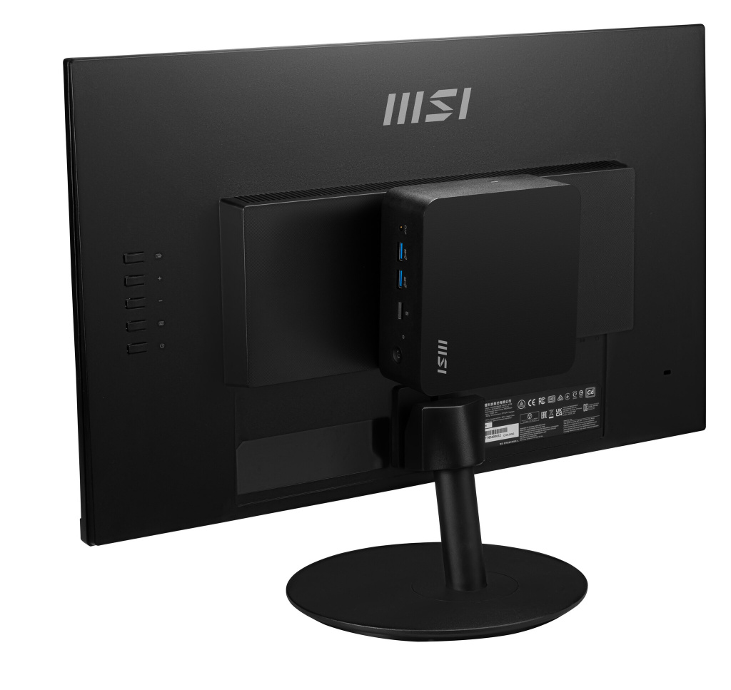MSI CUBI NUC 1MG-244BEU PC/workstation barebone 0.84L sized PC Zwart 100U Intel SoC - Afbeelding 19