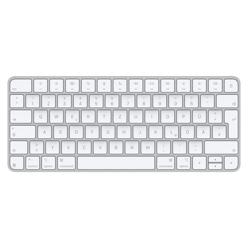 Apple Magic toetsenbord Universeel USB + Bluetooth QWERTZ Duits Wit