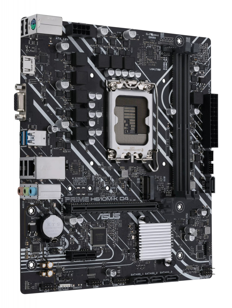 ASUS PRIME H610M-K D4 Intel H610 LGA 1700 micro ATX - Afbeelding 3