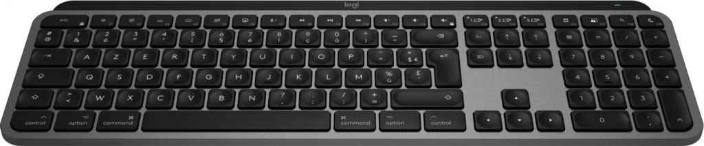 Logitech Master MX Keys S for Mac toetsenbord Kantoor RF-draadloos + Bluetooth AZERTY Frans Aluminium, Zwart - Afbeelding 2