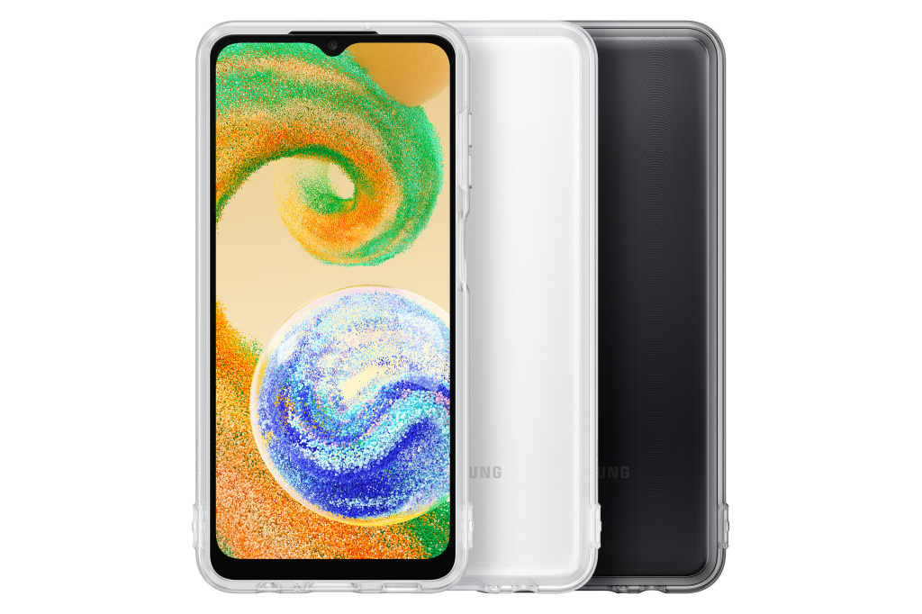 Samsung EF-QA047TBEGWW mobiele telefoon behuizingen 16,5 cm (6.5") Hoes Zwart, Transparant - Afbeelding 5