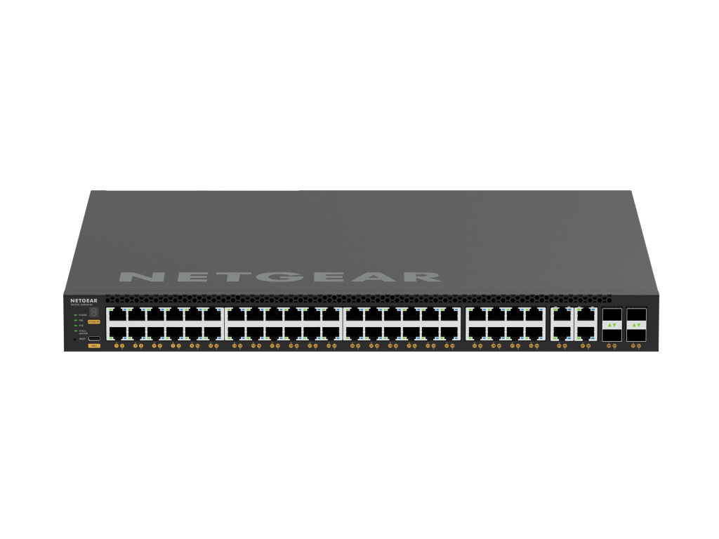 NETGEAR M4350-44M4X4V Managed L3 2.5G Ethernet (100/1000/2500) Power over Ethernet (PoE) 1U Zwart - Afbeelding 8
