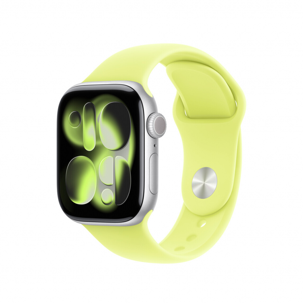 Apple MFGD4ZM/A slimme draagbare accessoire Band Geel Fluorelastomeer - Afbeelding 2