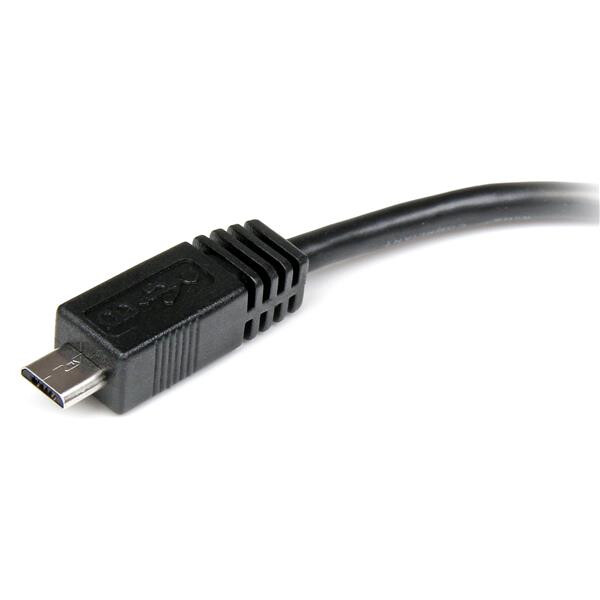 StarTech.com 15cm Micro USB naar Mini USB Verloopkabel M/F - Afbeelding 2
