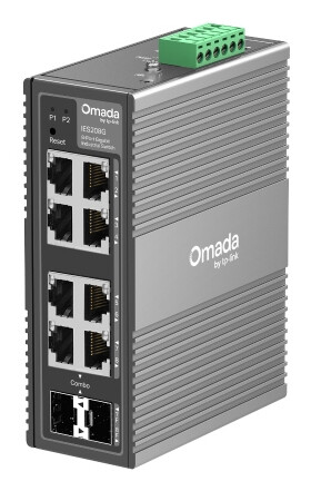 TP-Link Omada IES208G netwerk-switch Managed Gigabit Ethernet (10/100/1000)