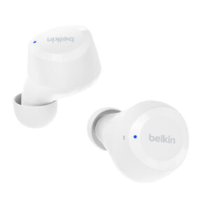 Belkin SoundForm Bolt Headset Draadloos In-ear Gesprekken/Muziek/Sport/Elke dag Bluetooth Wit