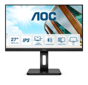 AOC P2 Q27P2Q computer monitor 68,6 cm (27") 2560 x 1440 Pixels Quad HD LED Zwart