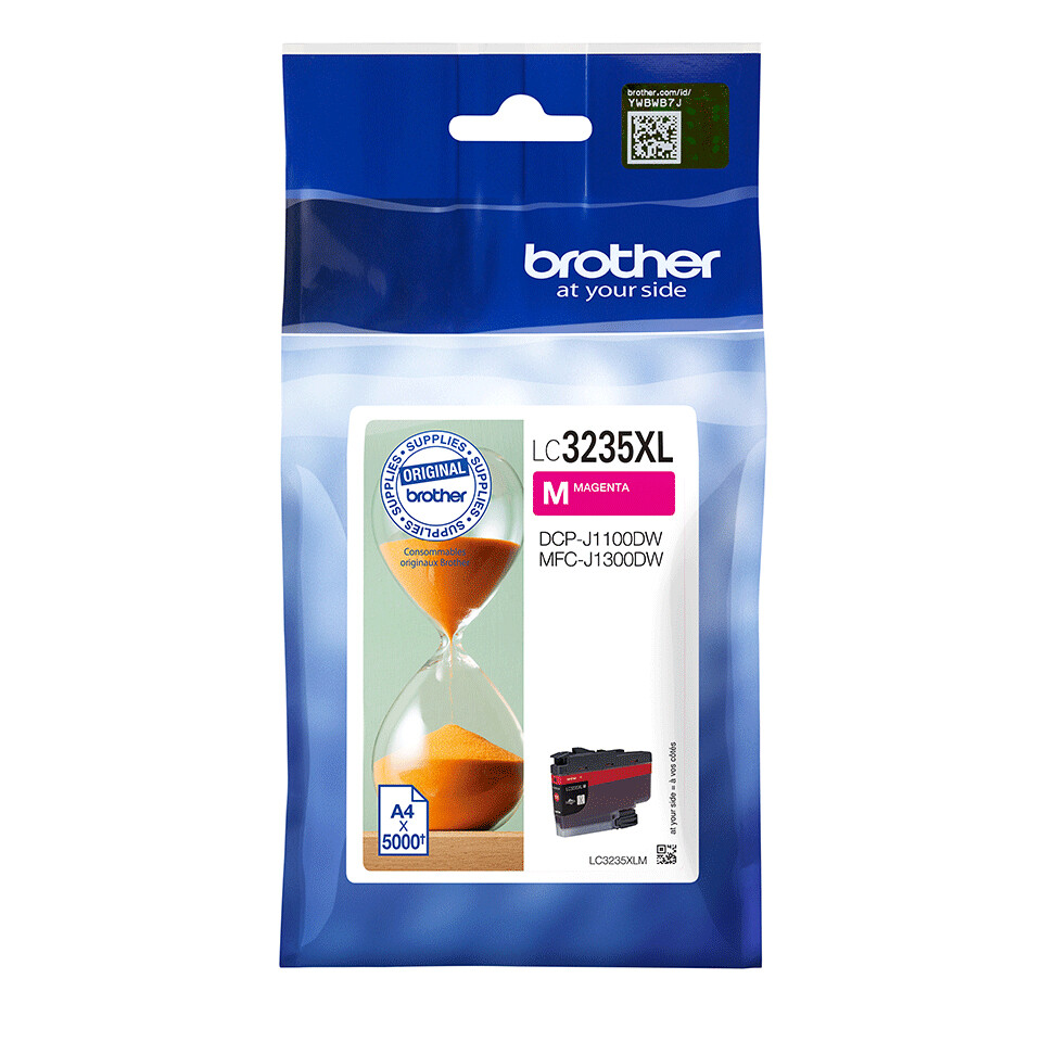Brother LC3235XLM inktcartridge 1 stuk(s) Origineel Hoog (XL) rendement Magenta