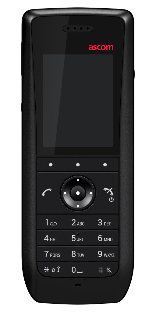 Ascom d63 Talker DECT-telefoon Zwart