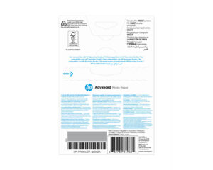 HP Advanced Photo-papier, glanzend, 250 g/m2, 10 x 15 cm (101 x 152 mm), 100 vellen