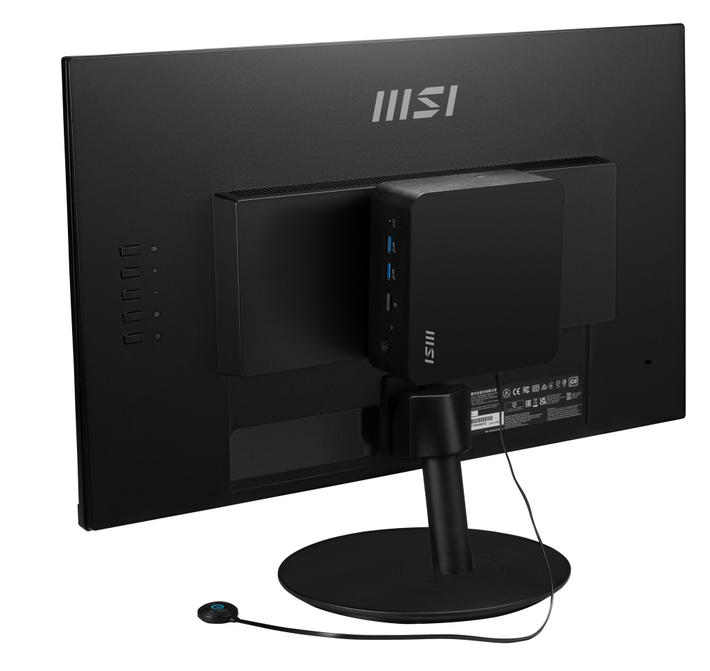 MSI CUBI NUC 1MG-244BEU PC/workstation barebone 0.84L sized PC Zwart 100U Intel SoC - Afbeelding 20