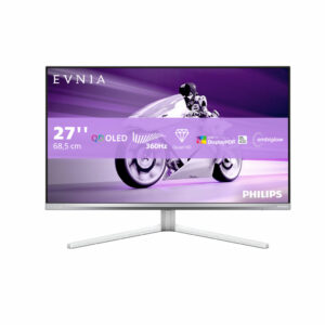 Philips Evnia 8000 27M2N8500/00 computer monitor 67,3 cm (26.5") 2560 x 1440 Pixels Quad HD QD-OLED Wit