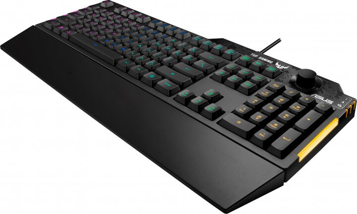 ASUS TUF Gaming K1 toetsenbord Gamen USB QWERTY Engels Zwart - Afbeelding 3
