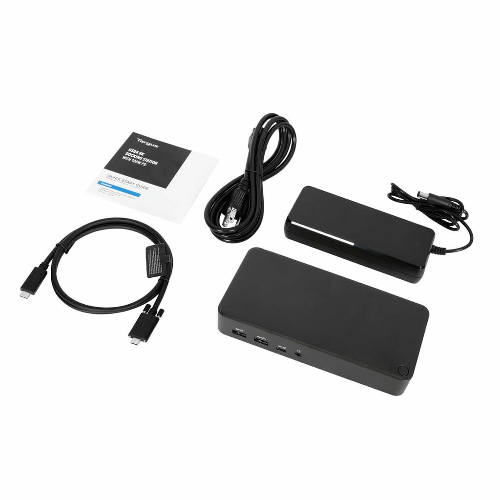 Targus DOCK460EUZ laptop dock & poortreplicator Bedraad USB4 Zwart - Afbeelding 9