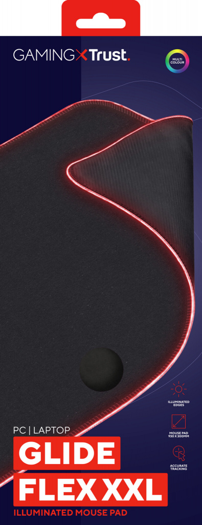 Trust GXT764 Glide-Flex - Muismat - RGB - XXL - Afbeelding 6