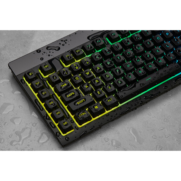 Corsair K55 RGB PRO toetsenbord Gamen USB AZERTY Belgisch Zwart - Afbeelding 12
