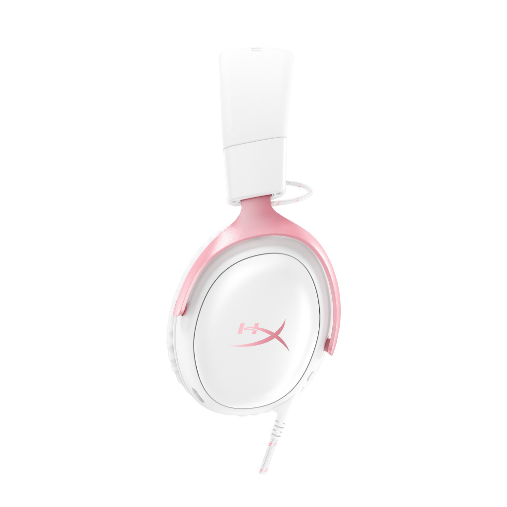 HyperX Cloud III - Gaming Headset (wit/roze) - Afbeelding 10