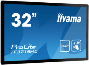 iiyama ProLite TF3215MC-B2 computer monitor 80 cm (31.5") 1920 x 1080 Pixels Full HD LED Touchscreen Kiosk Zwart