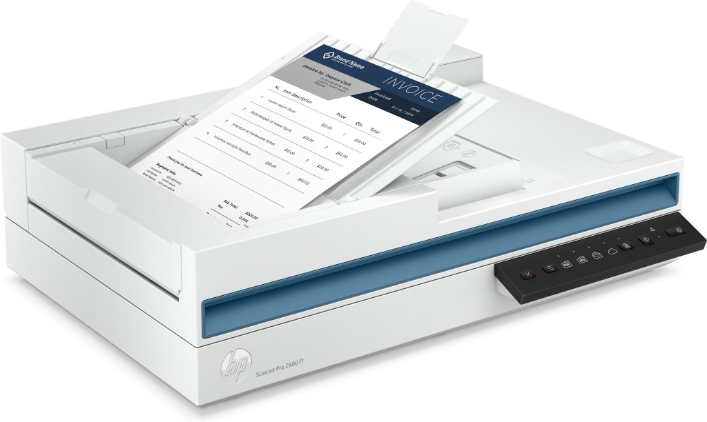 HP Scanjet Pro 2600 f1 Flatbed-/ADF-scanner 600 x 600 DPI A4 Wit - Afbeelding 7