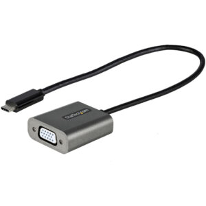 StarTech.com USB C naar VGA Adapter - 1080p USB Type-C naar VGA Adapter Dongle - USB-C (DP Alt Mode) naar VGA Monitor/Scherm - V