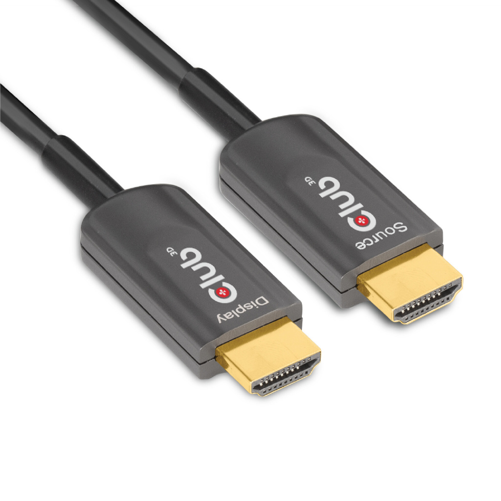 CLUB3D Ultra High Speed HDMI™ Certified AOC Cable 4K120Hz/8K60Hz Unidirectional M/M 20m/65.6ft - Afbeelding 2