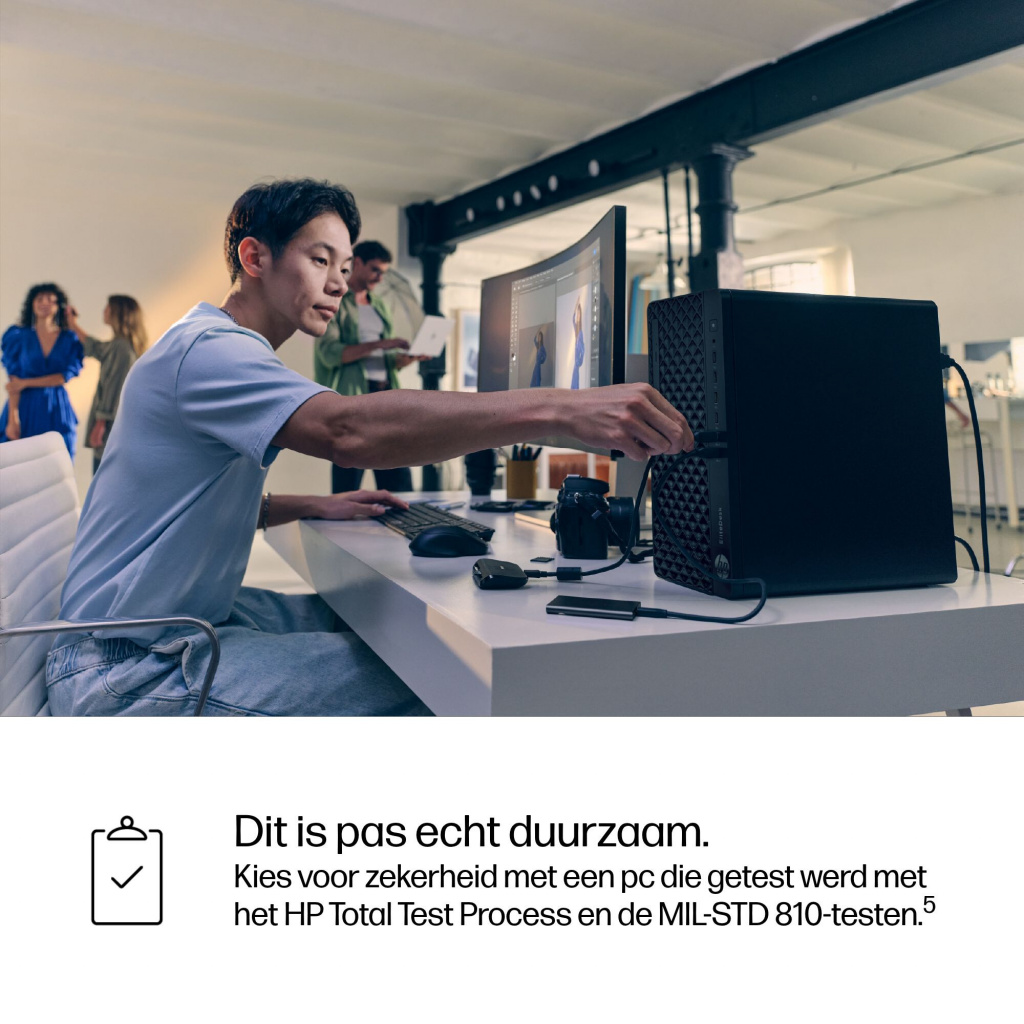 HP EliteDesk 8 G1i TWR U7-265 16/2 W11P Intel Core Ultra 7 16 GB DDR5-SDRAM 512 GB SSD Windows 11 Pro Tower PC AI PC Zwart - Afbeelding 19