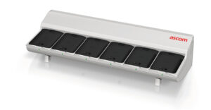 Ascom CR8-AAAA oplader voor mobiele apparatuur Telefoon Zwart, Wit Binnen