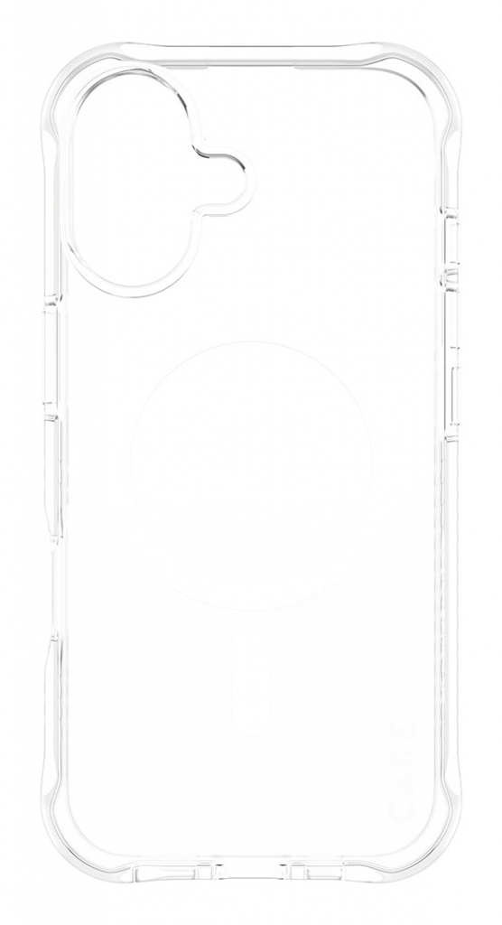 PanzerGlass CARE by ® Fashionable Case Samba Transparent w. White MagSafe iPhone 17 mobiele telefoon behuizingen Hoes Transparan - Afbeelding 4