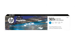 HP 981X originele cyaan high-capacity PageWide cartridge