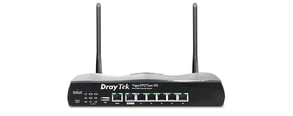 DrayTek Vigor2927Lax-5G LTE Router bedrade router Gigabit Ethernet - Afbeelding 2