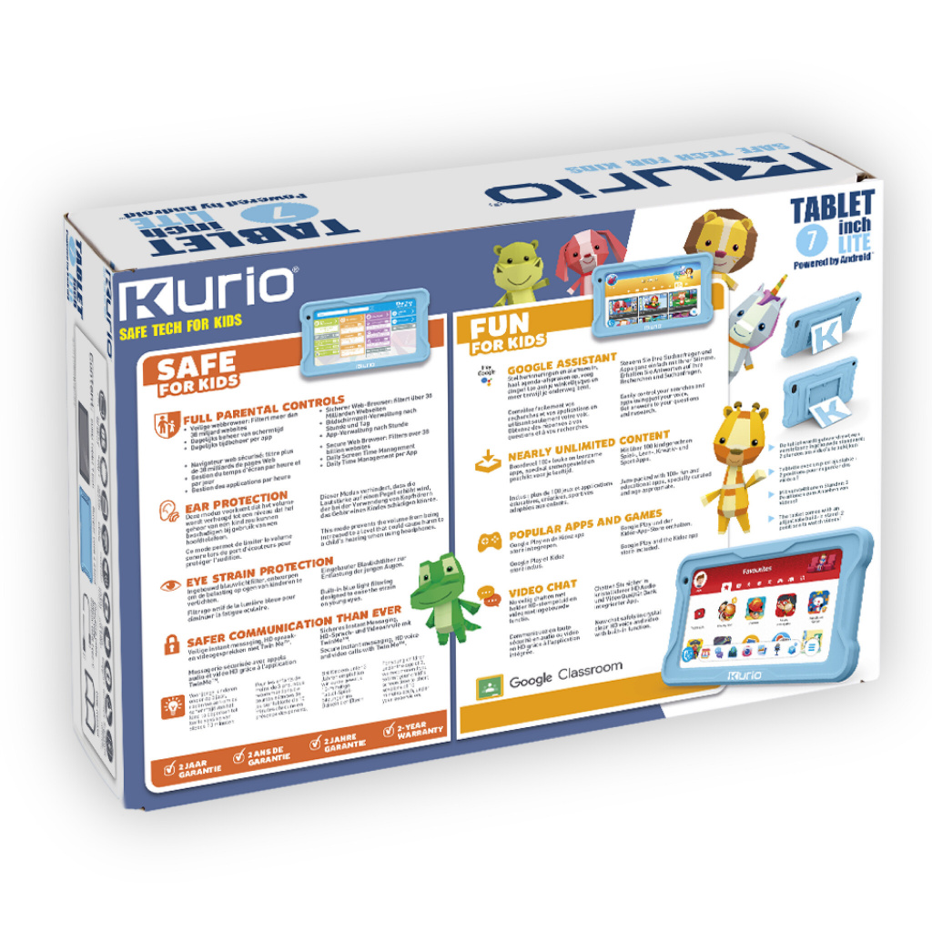 Kurio Tab lite 32 GB Wifi Blauw - Afbeelding 22