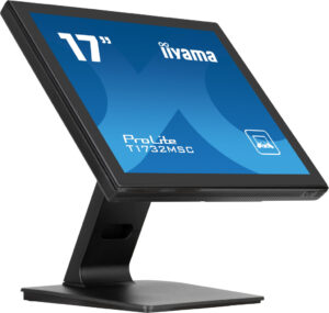 iiyama ProLite T1732MSC-B1SAG computer monitor 43,2 cm (17") 1280 x 1024 Pixels Full HD LED Touchscreen Tafelblad Zwart