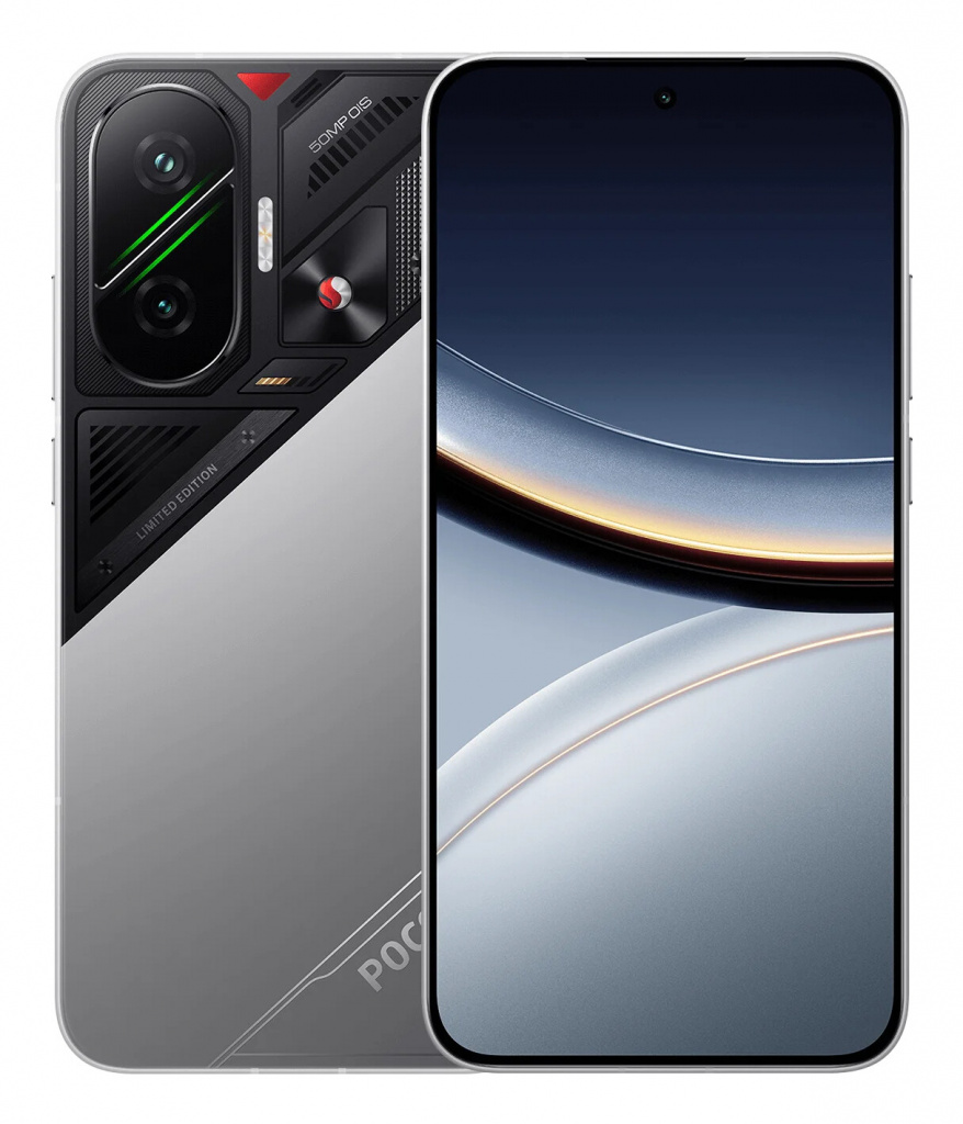 POCO F7 5G 17,4 cm (6.83") Dual SIM Android 15 USB Type-C 12 GB 256 GB 6500 mAh Zilver