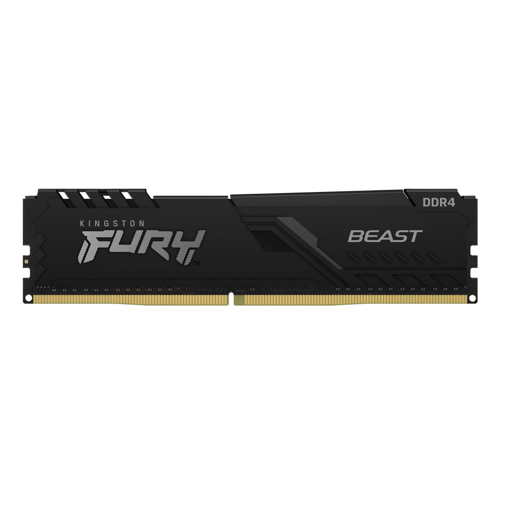 Kingston Technology FURY Beast 128GB 3200MT/s DDR4 CL16 DIMM (Kit van 4) Black - Afbeelding 3