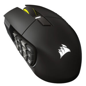Corsair Scimitar Elite Wireless SE muis Gamen Rechtshandig RF-draadloos + Bluetooth Optisch 33000 DPI