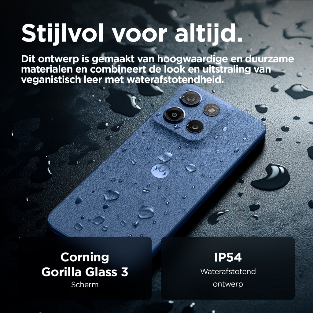 Motorola moto g15 17,1 cm (6.72") Dual SIM Android 15 4G USB Type-C 8 GB 256 GB 5200 mAh Marineblauw - Afbeelding 16